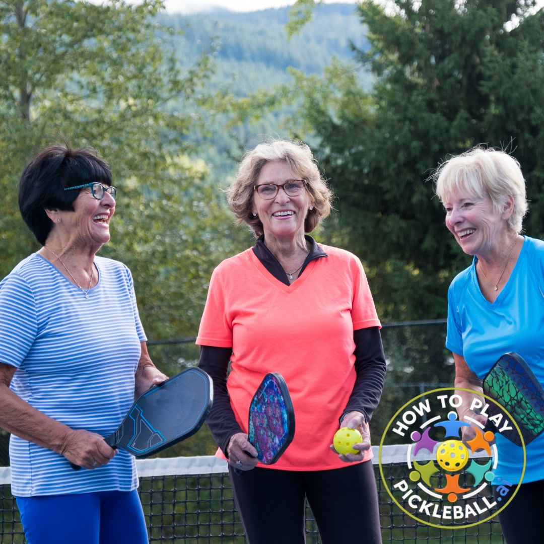 pickleball-senior-women-laughing-outdoor