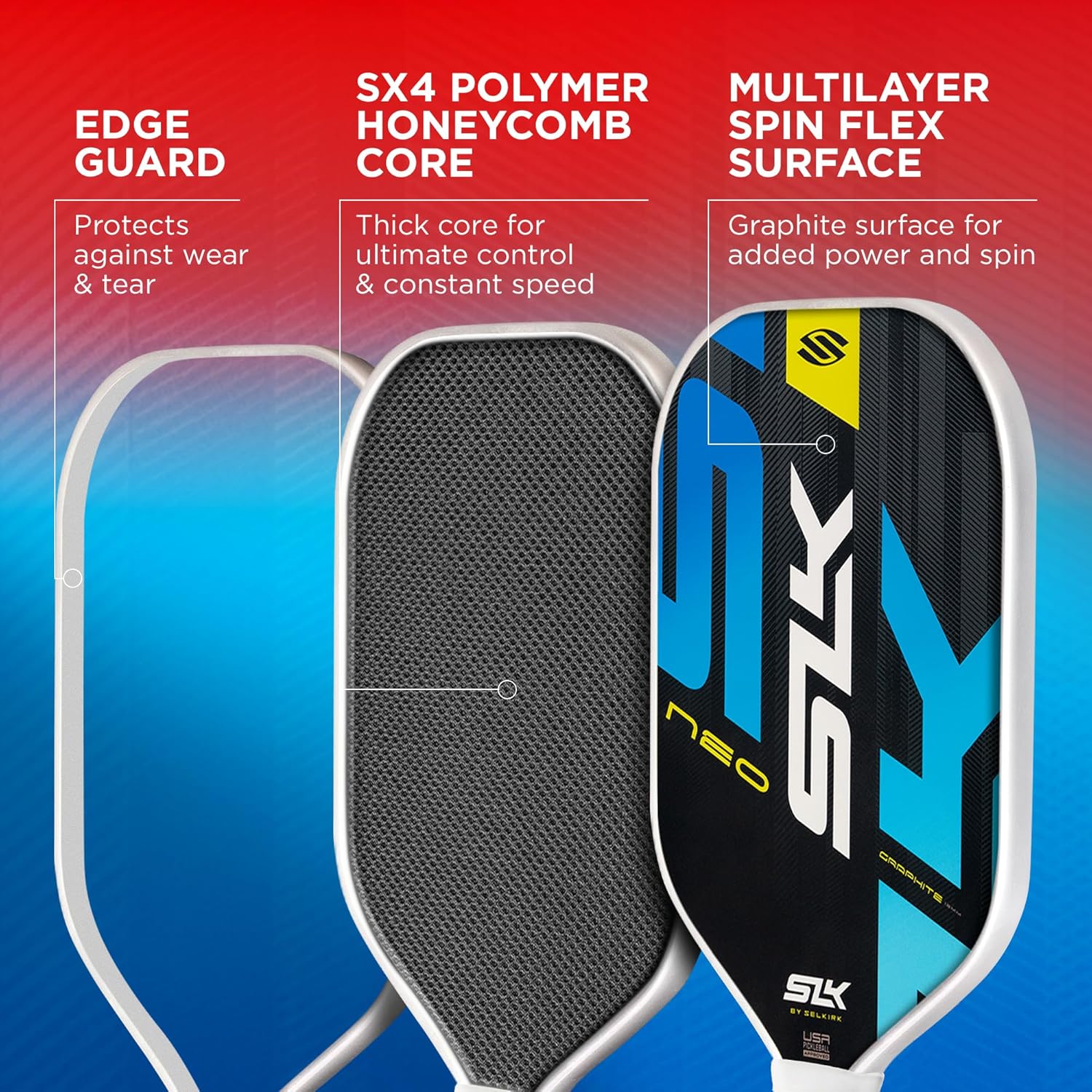Selkirk Sport SLK Pickleball Paddles Set of 2 — view 3