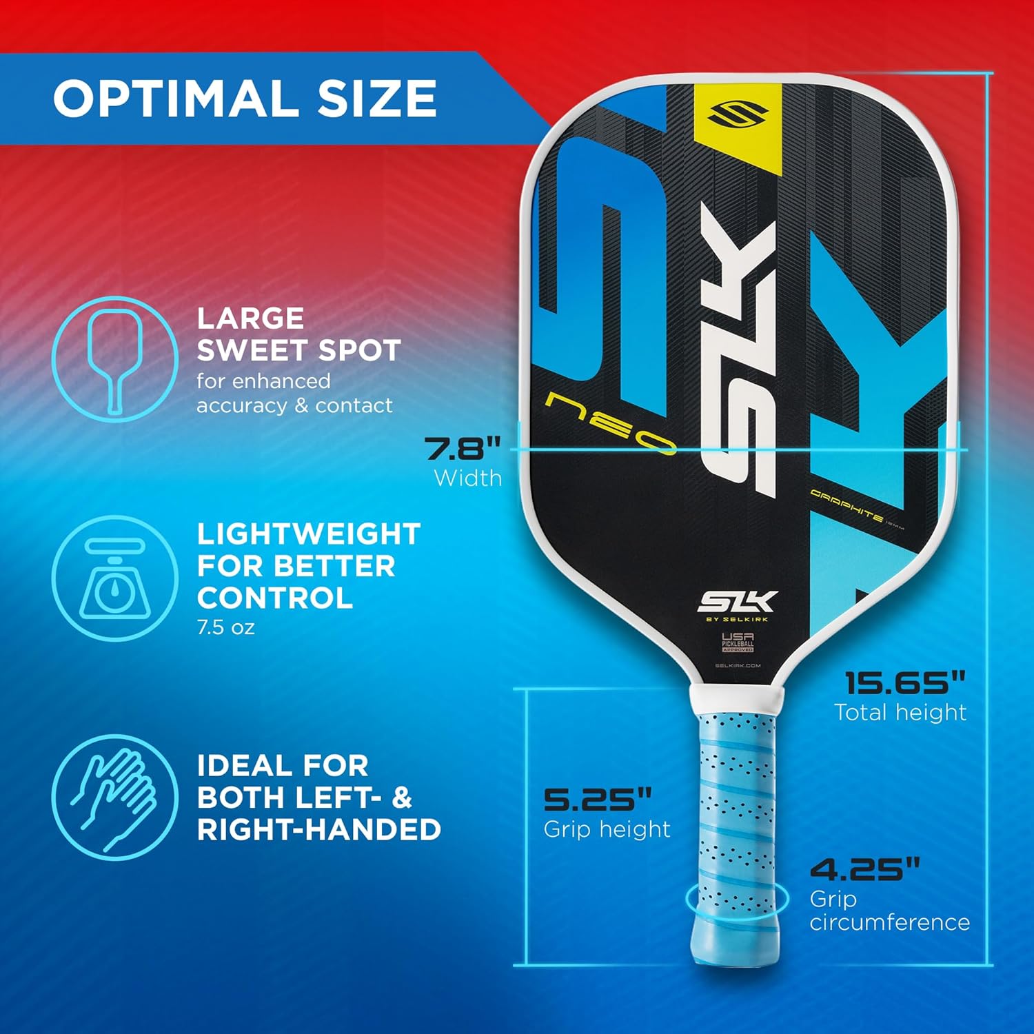 Selkirk Sport SLK Pickleball Paddles Set of 2 — view 4
