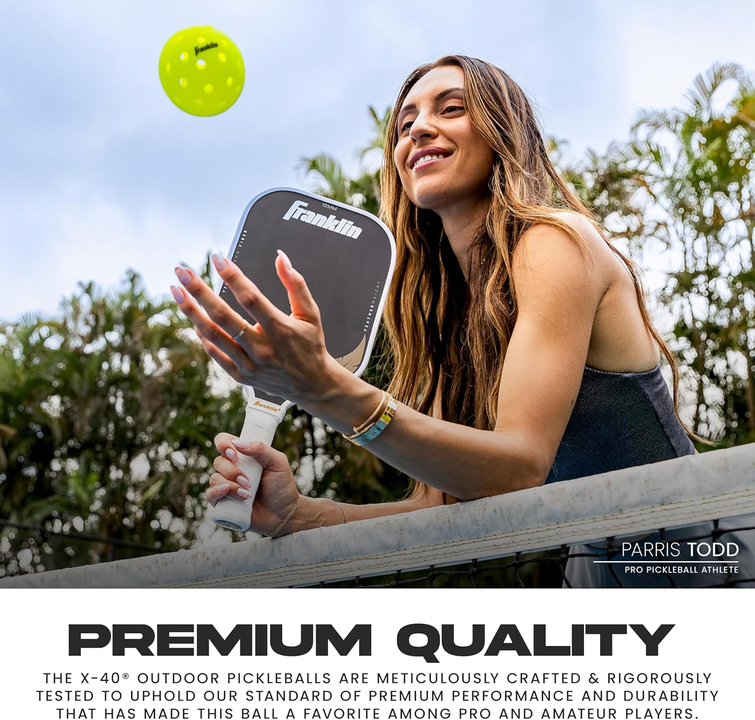 Franklin Sports X-40 Outdoor Pickleballs — view 4