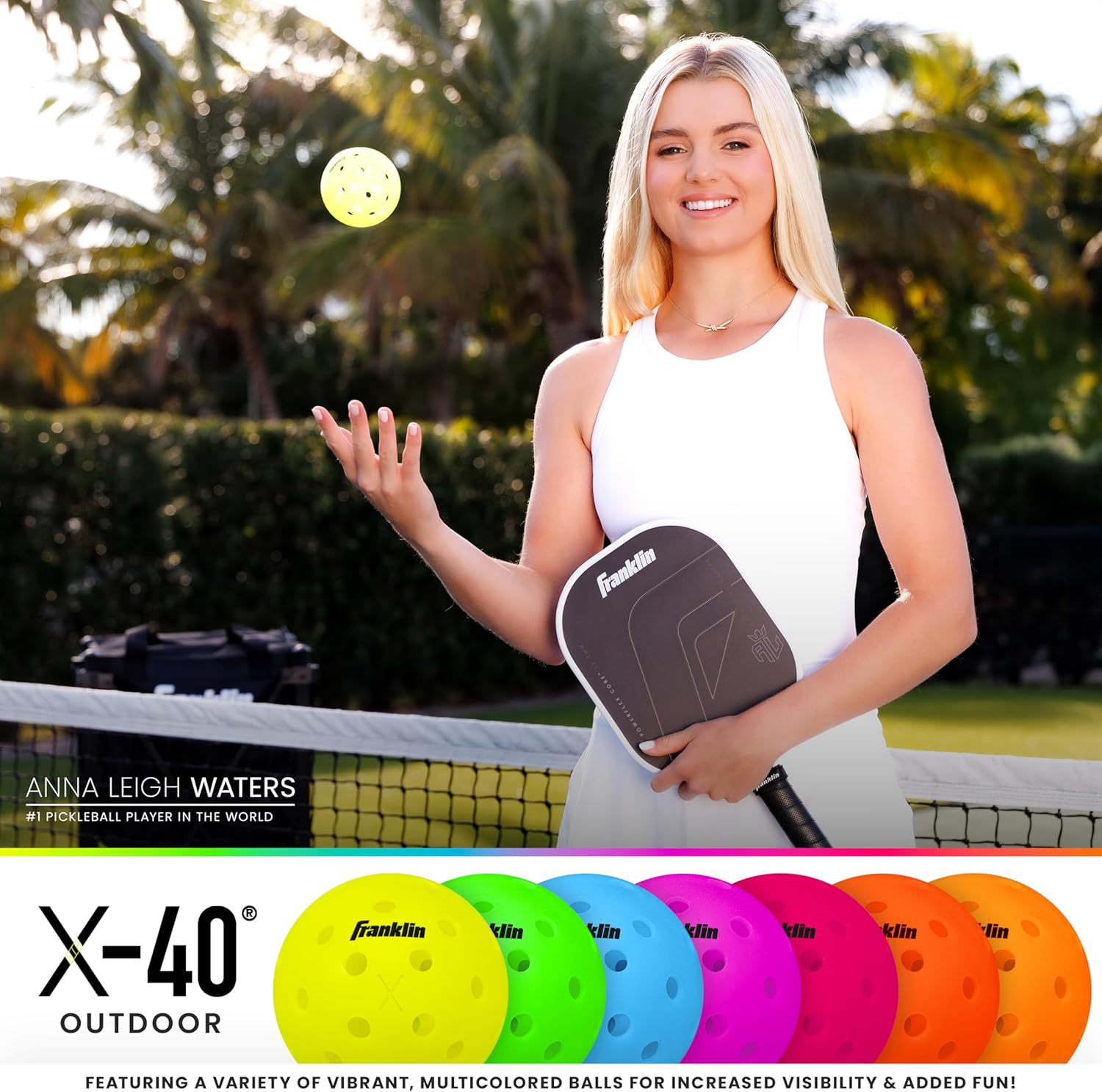 Franklin Sports X-40 Outdoor Pickleballs — view 8